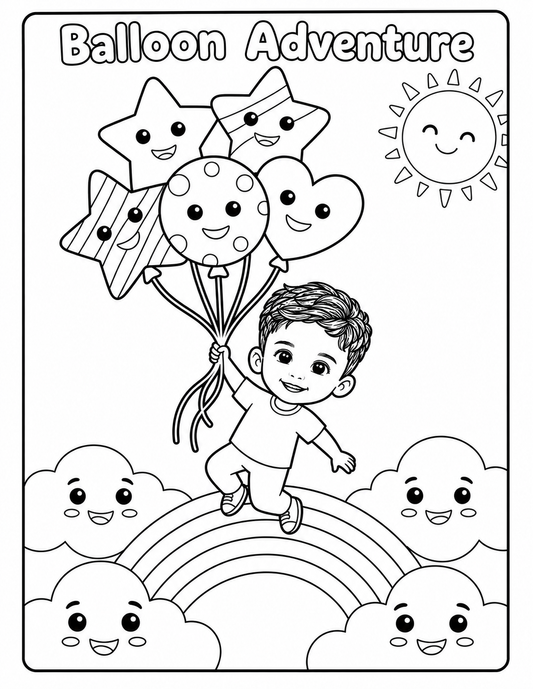 Personalised Colouring Book