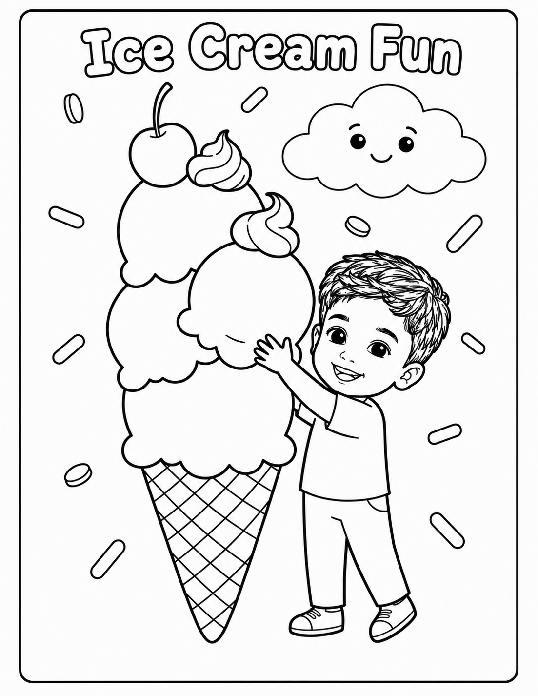Personalised Colouring Book
