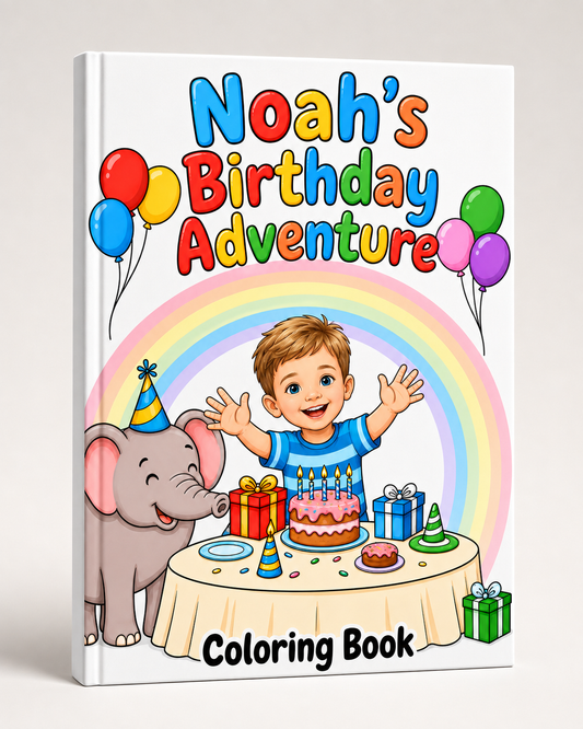 Personalised Colouring Book